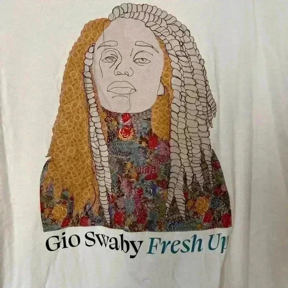 T-Shirt from the art exhibit "GIO SWABY FRESH UP" at Museum of Fine Arts St Pete - Picture 3 of 6